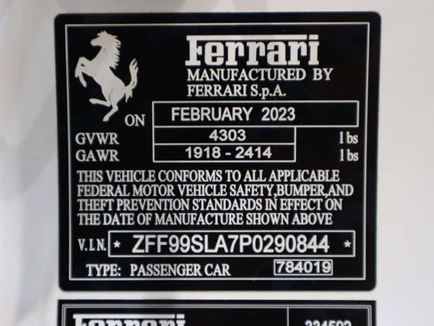 Certified 2023 Ferrari 296 GTB RWD image 39