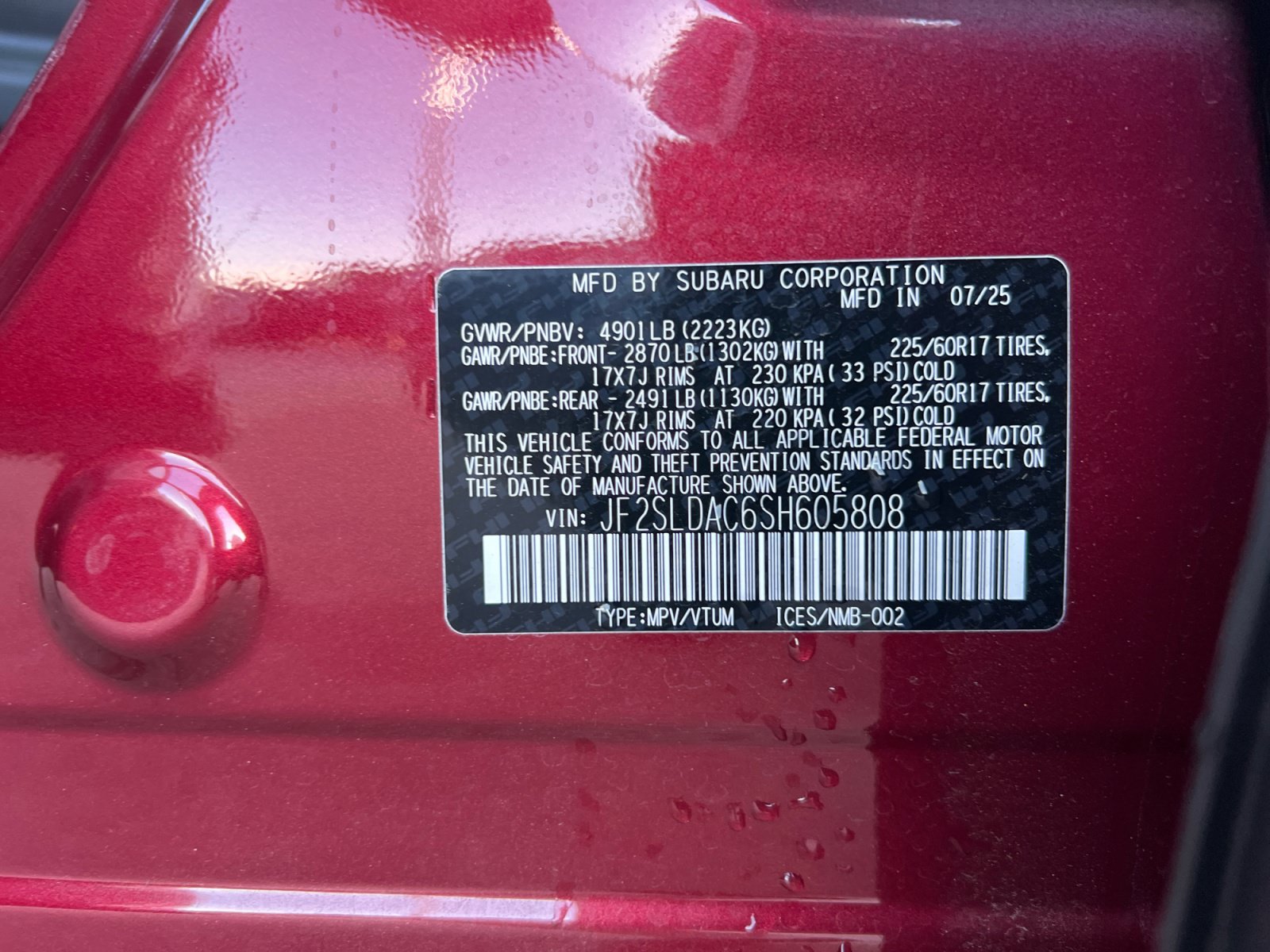 Used 2025 Subaru Forester AWD/4WD image 23