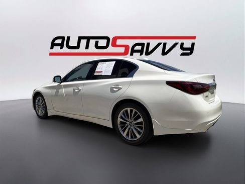 Used 2021 INFINITI Q50 Luxe w/ Seat & Sound Package AWD/4WD image 4