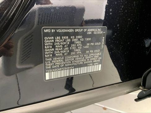 New 2026 Volkswagen Atlas SE AWD/4WD image 8