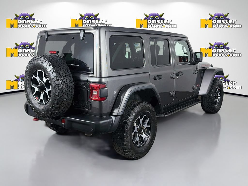 Used 2021 Jeep Wrangler Unlimited Rubicon w/ Uconnect 4C Nav & Sound Group AWD/4WD image 5
