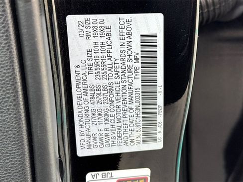 Certified 2022 Acura RDX w/ Technology Package image 39