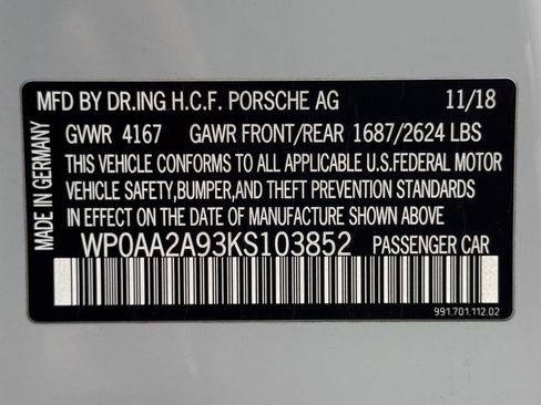 Used 2019 Porsche 911 Carrera image 34