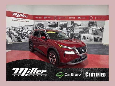 Certified 2023 Nissan Rogue SV w/ SV Premium B Package AWD/4WD image 1