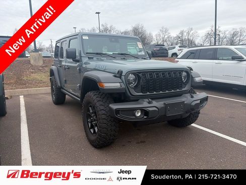 Used 2025 Jeep Wrangler Willys 4xe image 1