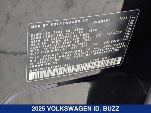New 2025 Volkswagen ID. Buzz Pro S image 22
