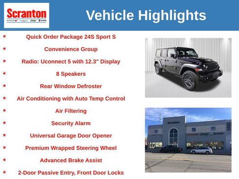 New 2026 Jeep Wrangler Sport S image 6