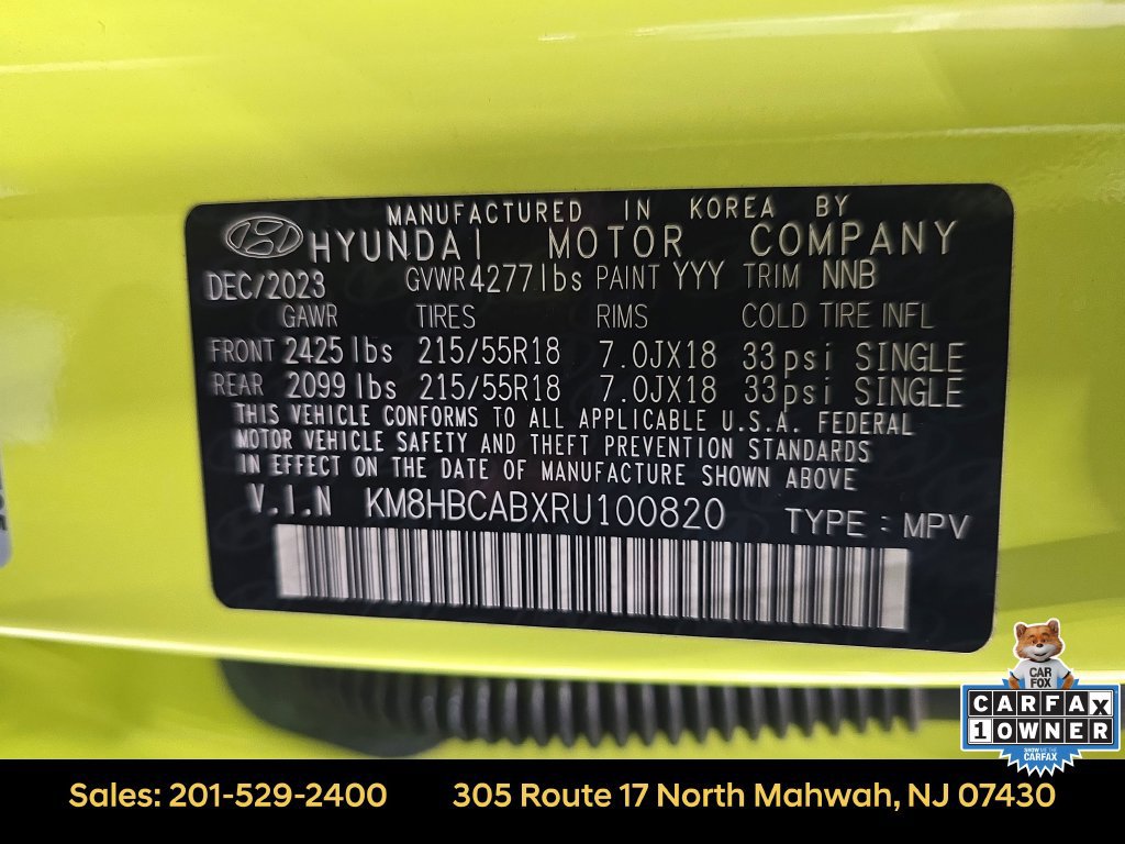 Certified 2024 Hyundai Kona SEL AWD/4WD image 30