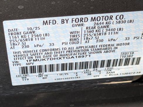 New 2026 Ford Explorer Active image 16