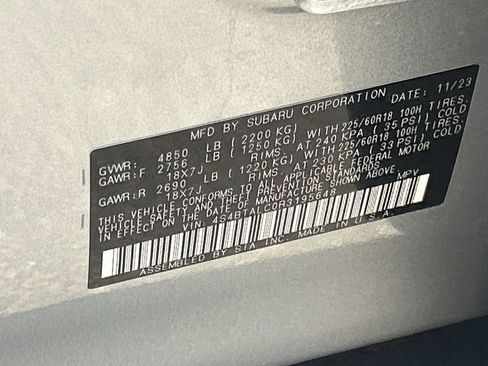 Certified 2024 Subaru Outback Onyx Edition AWD/4WD image 30