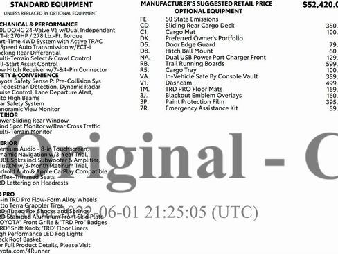 Used 2022 Toyota 4Runner TRD Pro image 2