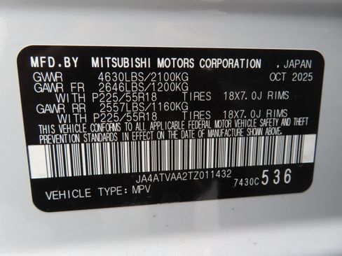 New 2026 Mitsubishi Eclipse Cross Ralliart AWD/4WD image 26