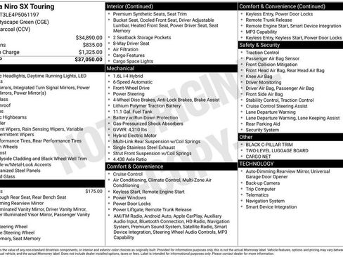 Used 2023 Kia Niro SX Touring image 5