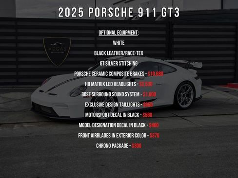 Used 2025 Porsche 911 GT3 w/ Chrono Package RWD image 5