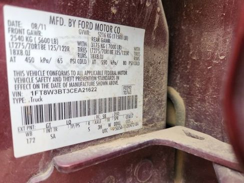 Used 2012 Ford F350 King Ranch w/ King Ranch w/Chrome Pkg image 20