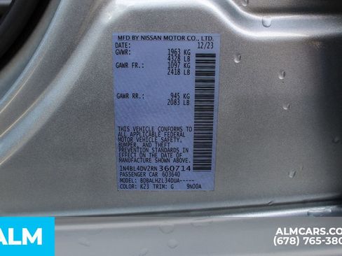 Used 2024 Nissan Altima 2.5 SV image 39