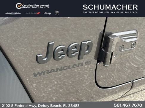 Certified 2024 Jeep Wrangler Unlimited Sport AWD/4WD image 11