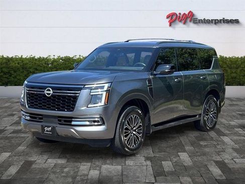 Used 2025 Nissan Armada SL w/ Captain's Chari Seat Package RWD image 4