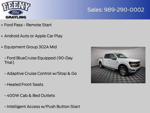 Used 2024 Ford F150 XLT w/ Equipment Group 302A MID AWD/4WD image 8