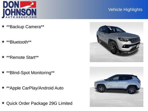Used 2024 Jeep Compass Limited image 13