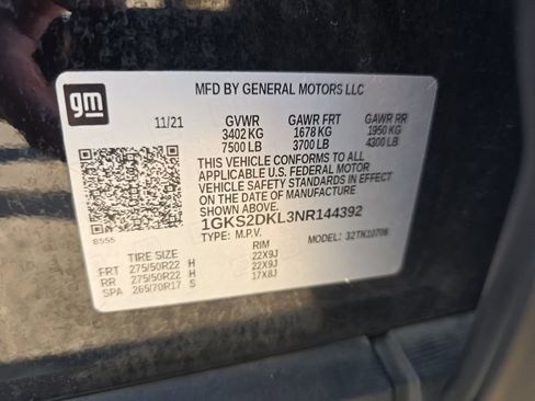 Certified 2022 GMC Yukon Denali AWD/4WD image 38