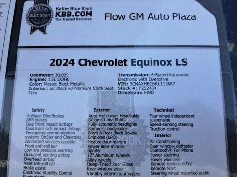 Used 2024 Chevrolet Equinox LS w/ LS Convenience Package FWD image 35