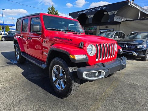 Used 2019 Jeep Wrangler Unlimited Sahara image 1