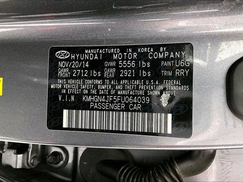 Used 2015 Hyundai Genesis 5.0 w/ Option Group 05 image 42