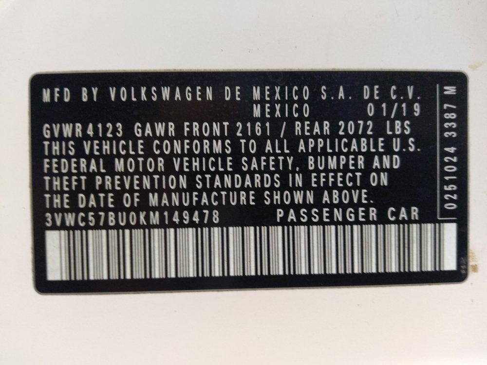 Used 2019 Volkswagen Jetta SE FWD image 33