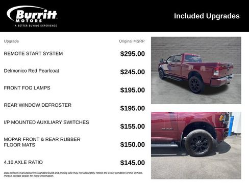 Used 2024 RAM 3500 Big Horn w/ Night Edition AWD/4WD image 7