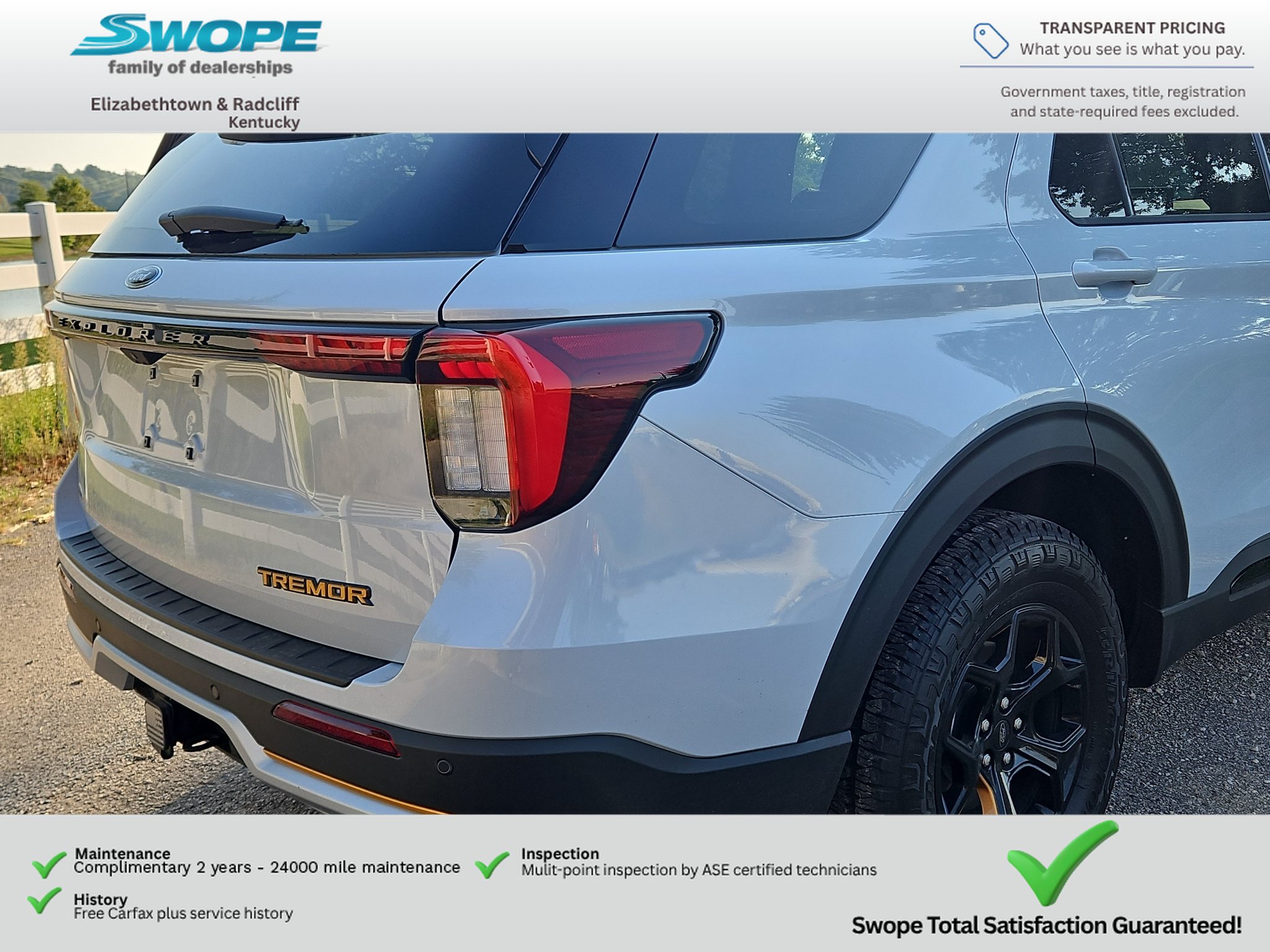Used 2026 Ford Explorer Tremor w/ Tremor Convenience Package AWD/4WD image 10