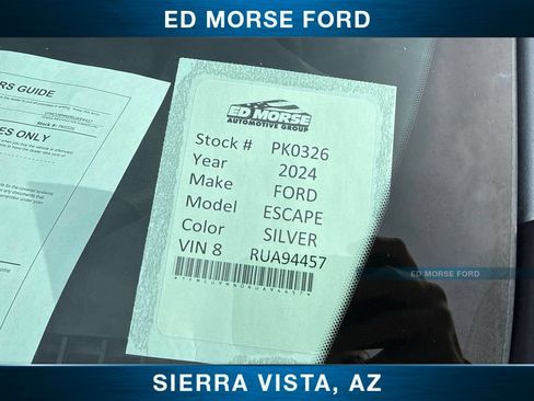 Certified 2024 Ford Escape ST-Line AWD/4WD image 2