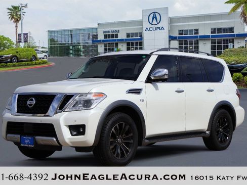 Used 2017 Nissan Armada Platinum w/ Captain Seat Package image 1