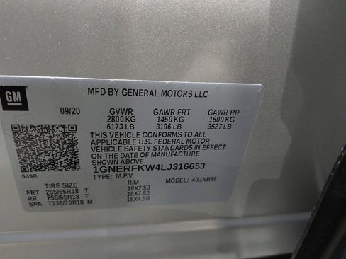 Used 2020 Chevrolet Traverse LS FWD image 33