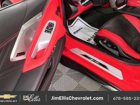 Used 2024 Chevrolet Corvette Z06 w/ Chrome Exterior Badge Package RWD image 8