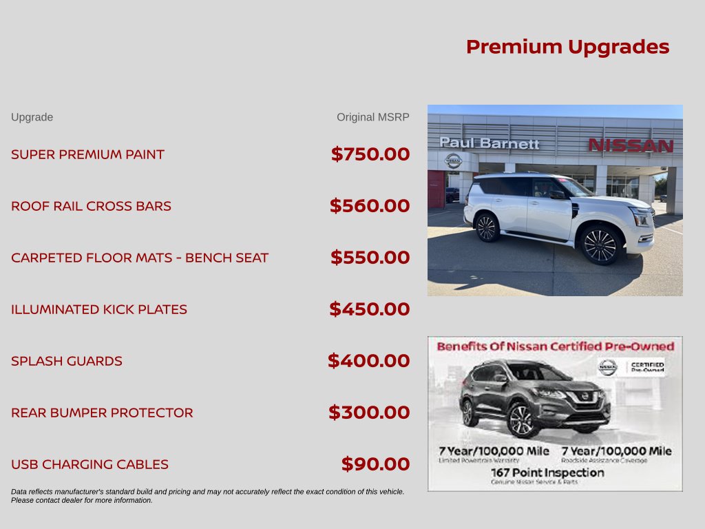 Certified 2025 Nissan Armada Platinum Reserve AWD/4WD image 9