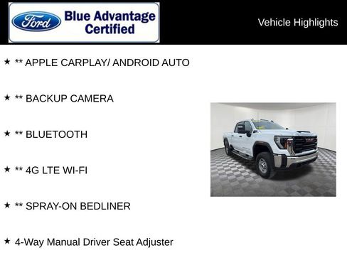 Used 2024 GMC Sierra 2500 Pro w/ Convenience Package image 3
