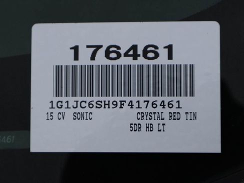 Used 2015 Chevrolet Sonic LT w/ Wheels and Fog Lamp Package image 7