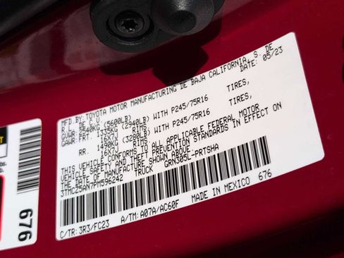 Used 2023 Toyota Tacoma SR5 image 35