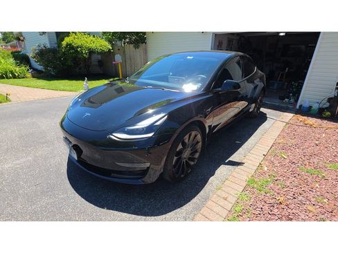 Used 2022 Tesla Model 3 Performance AWD/4WD image 1