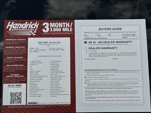 Used 2020 GMC Terrain SLE image 35