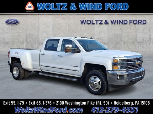 Used 2015 Chevrolet Silverado 3500 LTZ w/ Duramax Plus Package image 1