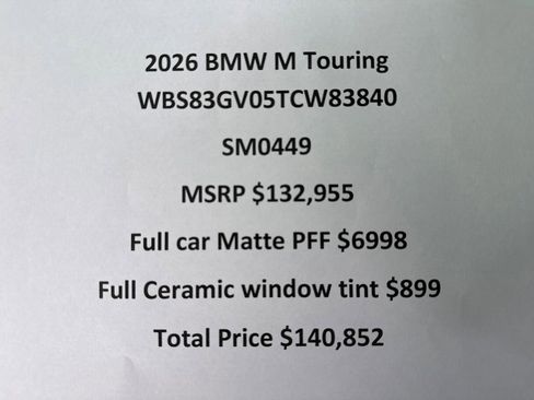 New 2026 BMW M5 Touring image 10