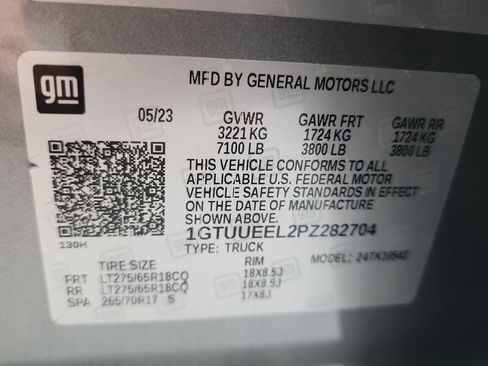 Certified 2023 GMC Sierra 1500 AT4 w/ AT4 Premium Package AWD/4WD image 34