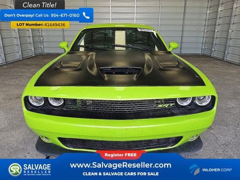 Used 2015 Dodge Challenger SRT Hellcat RWD image 7
