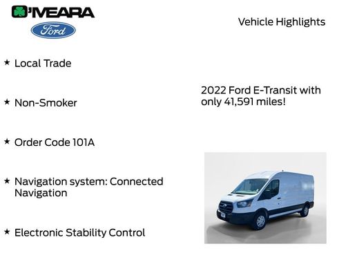 Used 2022 Ford E-Transit Medium Roof image 7