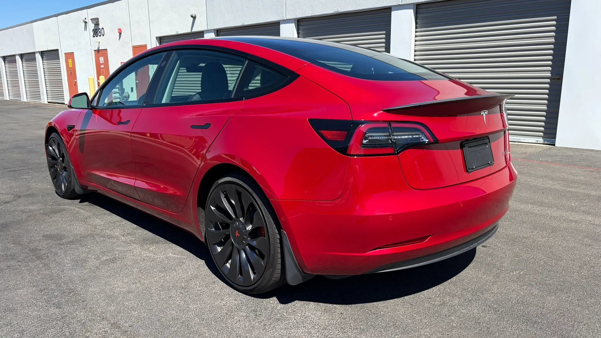 Used 2021 Tesla Model 3 Performance AWD/4WD image 3