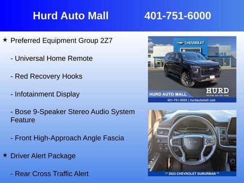 Used 2023 Chevrolet Suburban Z71 w/ Luxury Package image 24