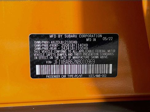 Used 2022 Subaru WRX image 30