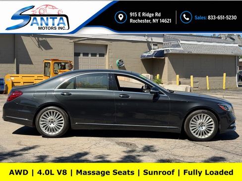 Used 2019 Mercedes-Benz S 560 4MATIC Sedan image 4